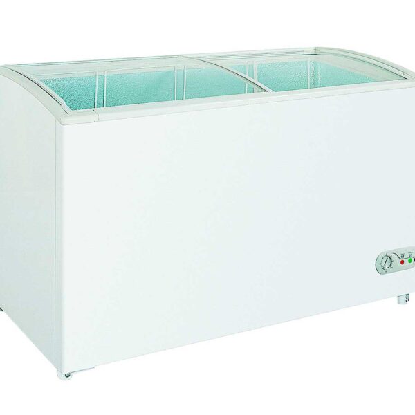 Mes Fred Arcón Congelador Glass-Top Cadi 350