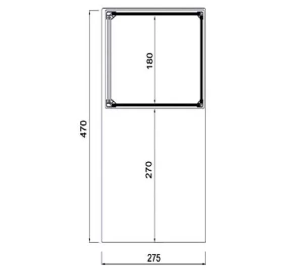 VG Vitrina Neutra para Pinchos OP 1 Piso - Imagen 2