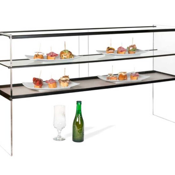 VG Vitrina Neutra para Pinchos OP-2 Pisos