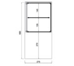 VG Vitrina Neutra para Pinchos OP-2 Pisos - Imagen 2