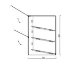 VG Vitrina Neutra VE2 G 1/1 - Imagen 2