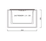 VG Vitrina Refrigerada para Ingredientes ING 1/4 - Imagen 2