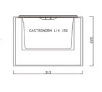 VG Vitrina Refrigerada para Ingredientes PZ 1/4 - Imagen 2