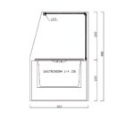 VG Vitrina Refrigerada para Ingredientes PZ 1/4 CR - Imagen 2