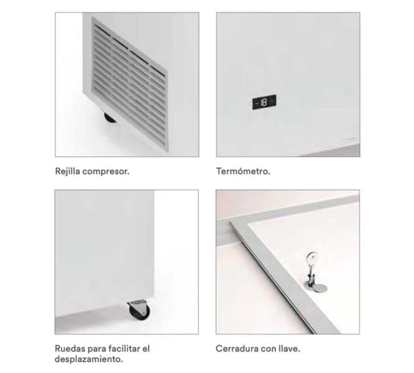 Eurofred Arcón Congelador Ice 300 Ntos - Imagen 2