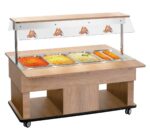 Bartscher Carro Buffet Kids Placa Caliente