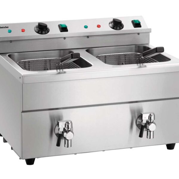 Bartscher Freidora Inducción 2x8L Plus