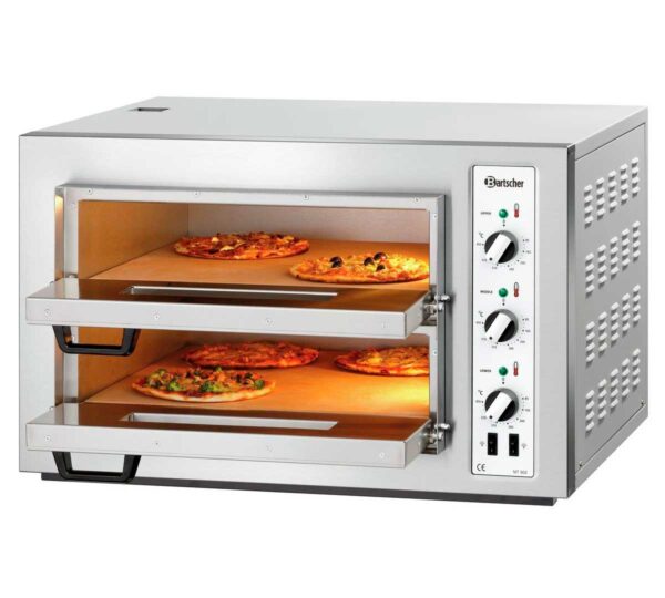 Bartscher Horno Pizza NT 2 Cámaras - Imagen 7