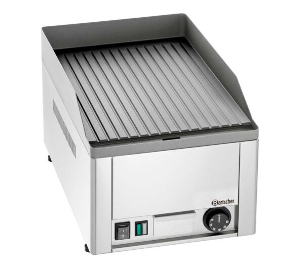 Bartscher Plancha Fry Top de Acero Ranurado GDP 320E-R