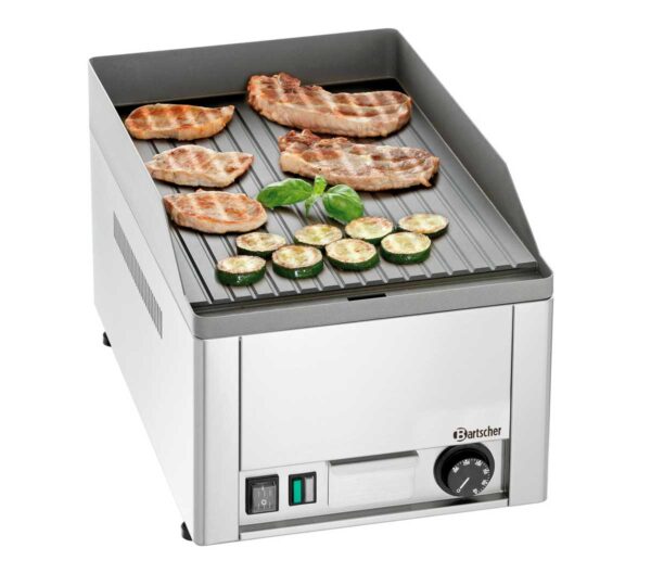 Bartscher Plancha Fry Top de Acero Ranurado GDP 320E-R - Imagen 2