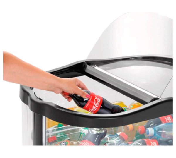 Bartscher Refrigerador Ventas Impulsivas 110L-2F - Imagen 6