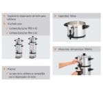 Bartscher Suplemento Dispensador Leche PRO II 40-60 - Imagen 6