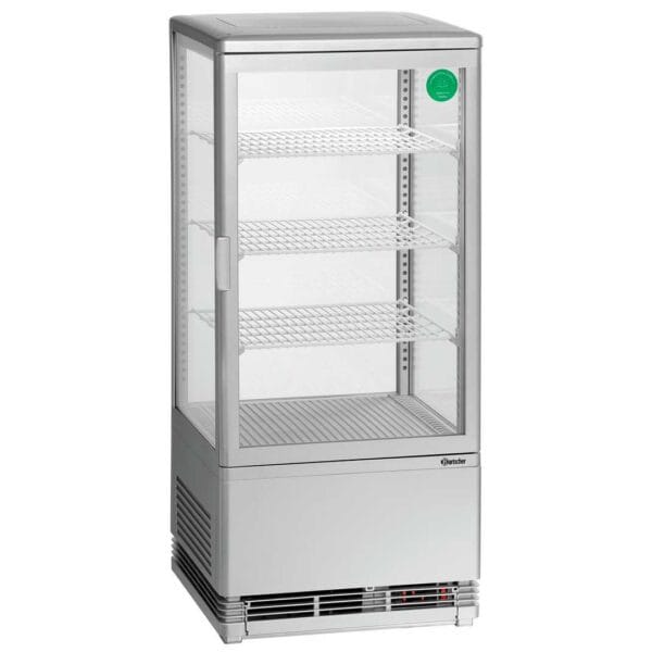 Bartscher Vitrina Expositora Plateada