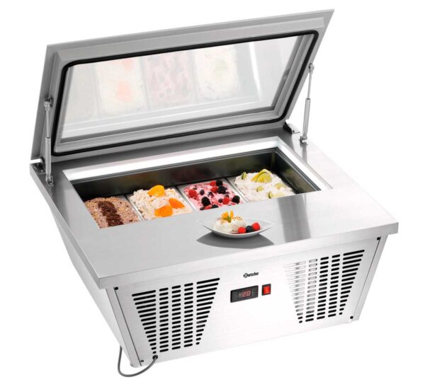 Bartscher Vitrina Helados 4x6,5L-F - Imagen 3