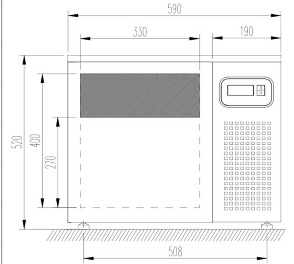 Edenox Abatidor de Temperatura AM-03 E HC - Imagen 2