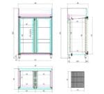 Edenox Armario Refrigerado APG-1402 HC Pastelería - Imagen 6