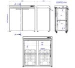 Edenox Armario Calentador de Platos ACP-100 S1 - Imagen 2