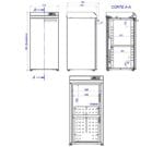 Edenox Armario Calentador de Platos ACP-50 S1 - Imagen 2