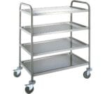 Edenox Carro de Servicio 4 Estantes