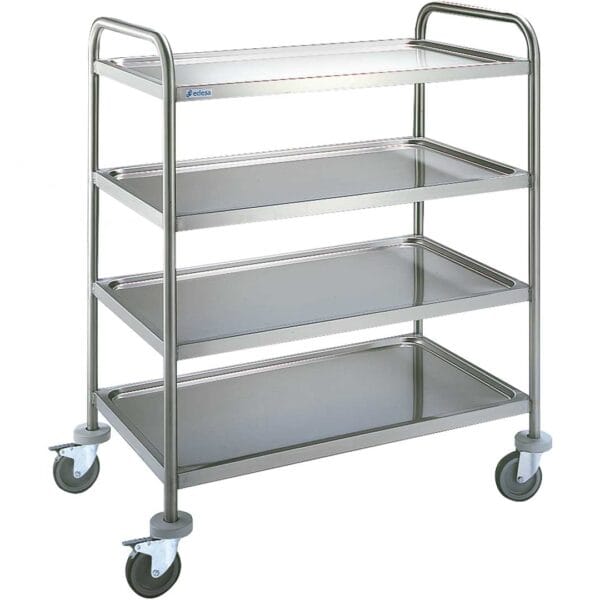 Edenox Carro de Servicio 4 Estantes