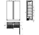 Edenox Armario Mantenimiento Congelados ANS 802 HC - Imagen 2