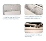 Edenox Congelador Horizontal Puerta Abatible NLF-275 - Imagen 3