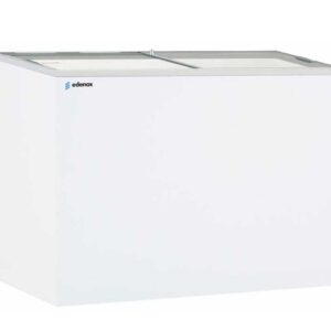 Edenox Congelador Horizontal Puerta de Cristal NLFG-385