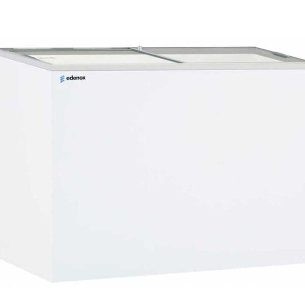 Edenox Congelador Horizontal Puerta de Cristal NLFG-385