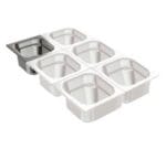 Edenox Cubeta Acero Inox GN 1/6 - Imagen 2