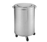 Edenox Cubo de Basura con Tapa y Ruedas