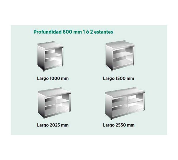 Edenox Mueble Estantería MA 600 - Imagen 2