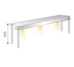 Edenox Estantería Sobremesacon Luz y Calor ESMC 1 Estante - Imagen 2