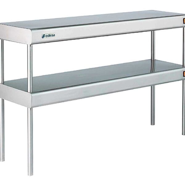 Edenox Estantería Sobremesa con Luz y Calor ESMC 2 Estantes