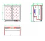 Edenox Expositor Refrigerado Mural ETB-90 S1 - Imagen 2