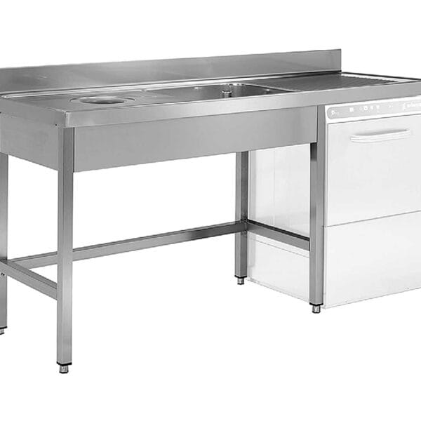 Edenox Fregadero Gama 600 Orificio y Espacio Lavavajillas