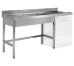 Edenox Fregadero Gama 700 con Orificio y Cubeta Espacio Lavavajillas