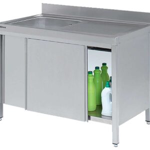 Edenox Fregadero Gama 600 con Puertas Correderas