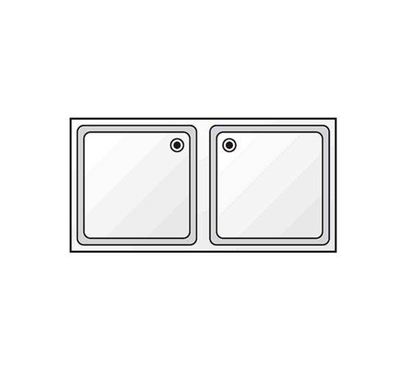 Edenox Fregadero Gama 600 con Puertas Correderas - Imagen 4