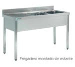 Edenox Fregadero Gama 700 Bastidor y Estante - Imagen 2