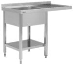 Edenox Fregadero Gama 500 con Estante y Espacio Lavavasos