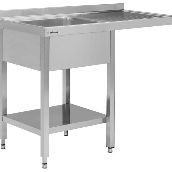 Edenox Fregadero Gama 500 con Estante y Espacio Lavavasos