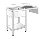 Edenox Fregadero Gama 500 con Estante y Espacio Lavavasos - Imagen 2