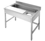 Edenox Fregadero Gama 700 con Mesa Preparación Carne y Pescado - Imagen 2