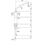 Edenox Grifo Monobloc Columna - Imagen 2