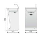 Edenox Lavamanos de Pie Caño Giratorio LP-54 - Imagen 2