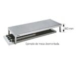 Edenox Mesa Central Gama 600 con 1 Estante - Imagen 2