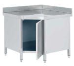 Edenox Mesa de Ángulo 90º con Puertas Gama 600