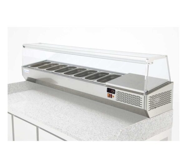 Edenox Mesa Refrigerada Compacta Pizza MPGP-100-G HC - Imagen 3