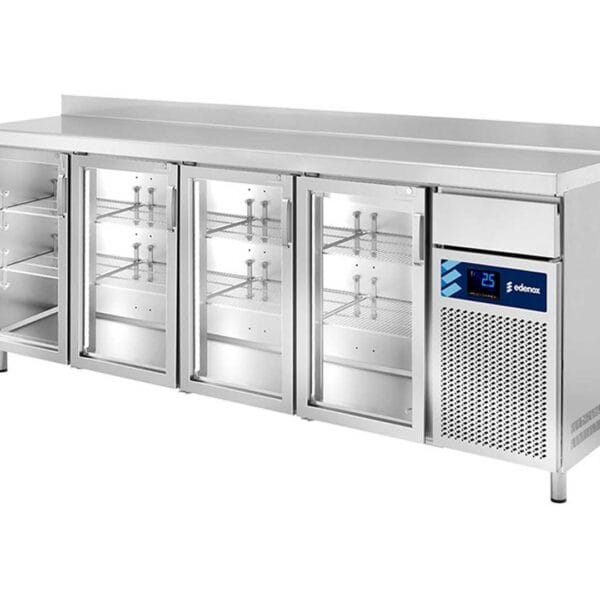 Edenox Mesa Refrigerada Frente Mostrador Serie 600 FMPS HC PC Inox