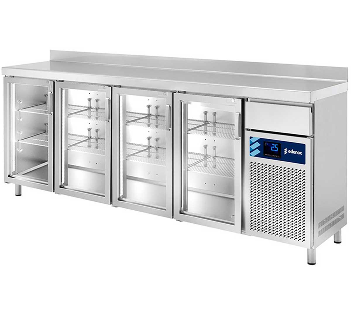 edenox-mesa-refrigerada-fmps-hc-01.jpg Edenox Mesa Refrigerada Frente Mostrador Serie 600 FMPS HC PC Inox - Imagen 1